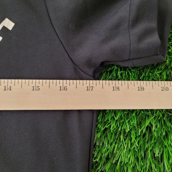 Vintage 80s King-Louie Polo Shirt Womens XS 17x24 Black - Picture 5 of 12